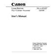 CANON L6000 Owner's Manual cover photo