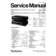 TECHNICS SA180 Service Manual cover photo