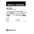 SHERWOOD EQ2150C Service Manual cover photo