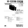 SONY KVC2970B Service Manual cover photo