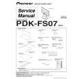PIONEER PDK-FS07/WL5 Service Manual cover photo