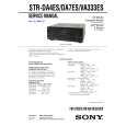 SONY STRDA4ES Service Manual cover photo