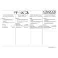 KENWOOD YF-107CN Owner's Manual cover photo