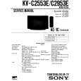 SONY KVC2953E Service Manual cover photo
