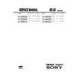 SONY KV28WS2B Service Manual cover photo