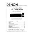 DENON PRA1500 Service Manual cover photo