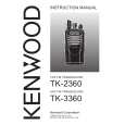 KENWOOD TK-2360 Owner's Manual cover photo