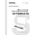 TOSHIBA SDP5000STN Service Manual cover photo