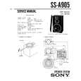 SONY SSA905 Service Manual cover photo