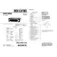 SONY MDXCA790X Service Manual cover photo