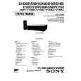 SONY SLVE210AE Service Manual cover photo