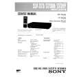 SONY SLV373U/V Service Manual cover photo