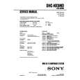 SONY DHCNX5MD Service Manual cover photo