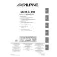 ALPINE MDM7741R Owner's Manual cover photo