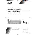 JVC HR-J430KR Owner's Manual cover photo