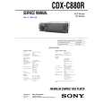 SONY CDXC880R Service Manual cover photo