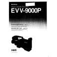 SONY EVV-9000P Owner's Manual cover photo