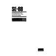SANSUI SE-88 Owner's Manual cover photo