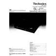 TECHNICS SL-J11 Owner's Manual cover photo