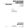 SONY MDR-E848 Service Manual cover photo
