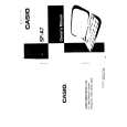CASIO SFA7 Owner's Manual cover photo