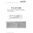 ONKYO TX-8510R Owner's Manual cover photo