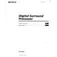 SONY SDPE800 Owner's Manual cover photo