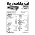 TECHNICS SA323L Service Manual cover photo