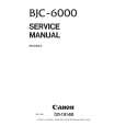 CANON BJC6000 Service Manual cover photo