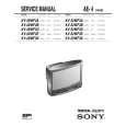 SONY KV28WF3A Service Manual cover photo