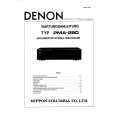 DENON PMA280 Service Manual cover photo