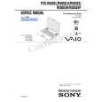 SONY PCGR505EL Service Manual cover photo