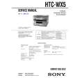 SONY HTCWX5 Service Manual cover photo