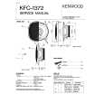 KENWOOD KFC1372 Service Manual cover photo