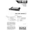 SONY TA-N86B Service Manual cover photo