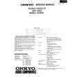 ONKYO TAR500 Service Manual cover photo