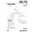 SONY HVL-F10 Owner's Manual cover photo