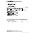 PIONEER GM-5200T Service Manual cover photo