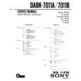 SONY DABK7011A Service Manual cover photo
