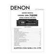 DENON DN-720R Owner's Manual cover photo