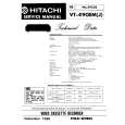 HITACHI VT490EM/J Service Manual cover photo