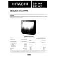 HITACHI CP2114T Service Manual cover photo