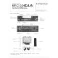 KENWOOD KRC-354D Service Manual cover photo