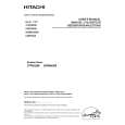 HITACHI 55MA550E Owner's Manual cover photo