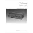 TECHNICS SU-V460 Owner's Manual cover photo