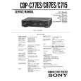 SONY CDPC87ES Service Manual cover photo