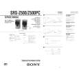 SONY SRSZ500 Service Manual cover photo