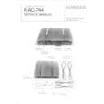 KENWOOD KAC744 Service Manual cover photo