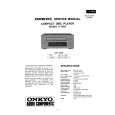 ONKYO C-705X Service Manual cover photo