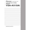 PIONEER VSA-AX10AI Owner's Manual cover photo